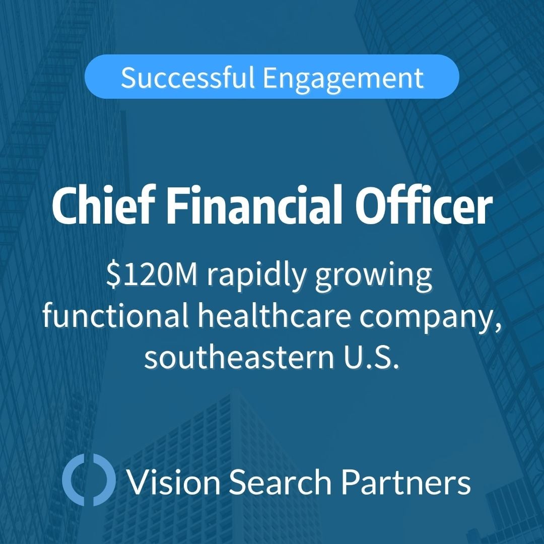 Successful Engagement - Chief Financial Officer 2026